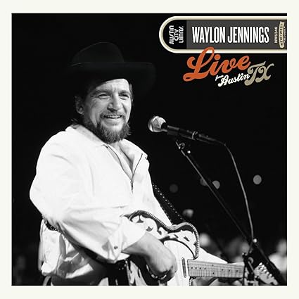Waylon Jennings - Live From Austin TX - Silver & Gold Vinyl