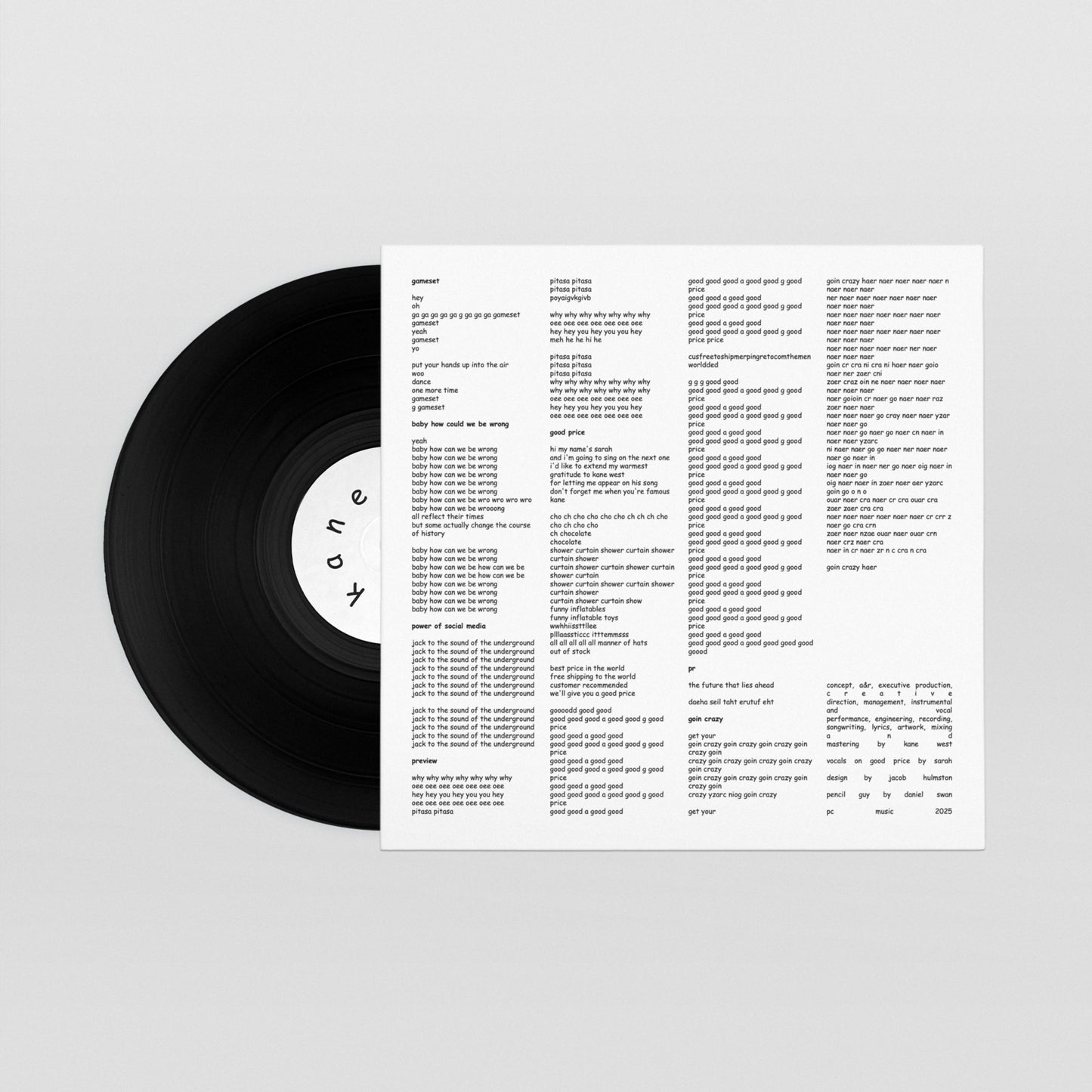 Kane West - Western Beats - Vinyl