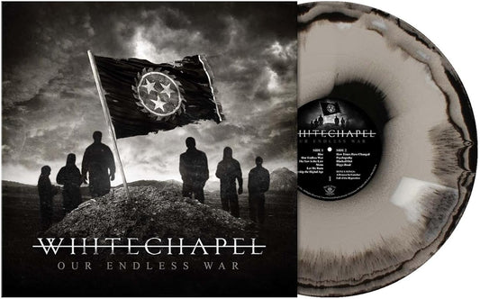 Whitechapel - Our Endless War - Silver White Black Merged Vinyl