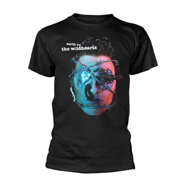 The Wildhearts - Earth Vs The Wildhearts - Black T-Shirt (Large)