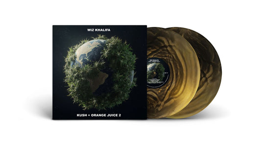 Wiz Khalifa - Kush + Orange Juice 2 - Limited Edition Black & Gold vinyl