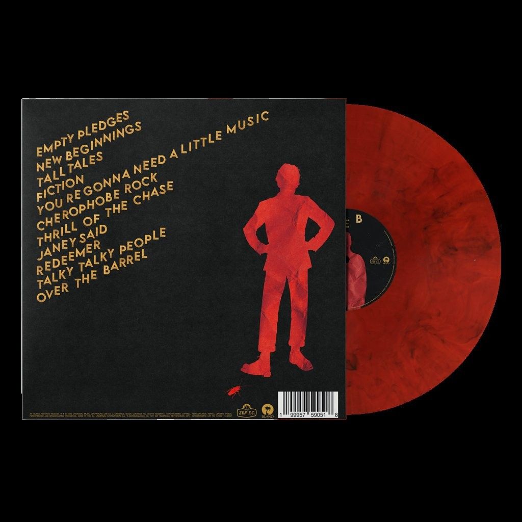 Yard Act - You're Gonna Need A Little Music - Red and Black Marble Vinyl