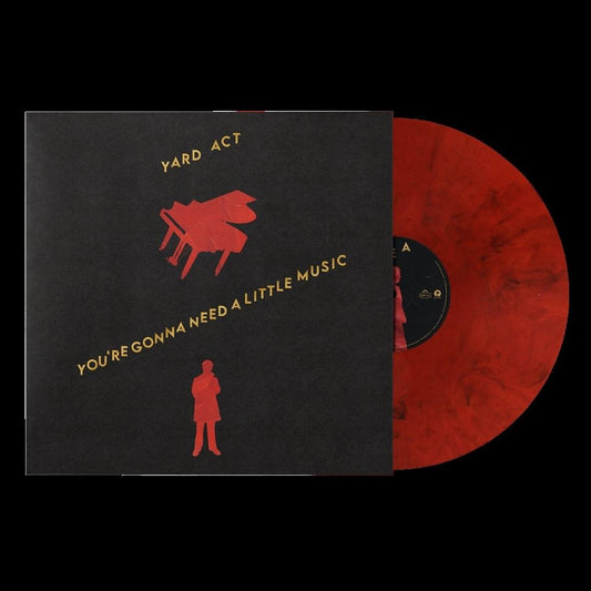 Yard Act - You're Gonna Need A Little Music - Red and Black Marble Vinyl