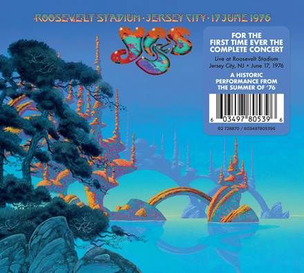 YES - Live at Roosevelt Stadium, Jersey City, NJ (6/17/76) - 2CD