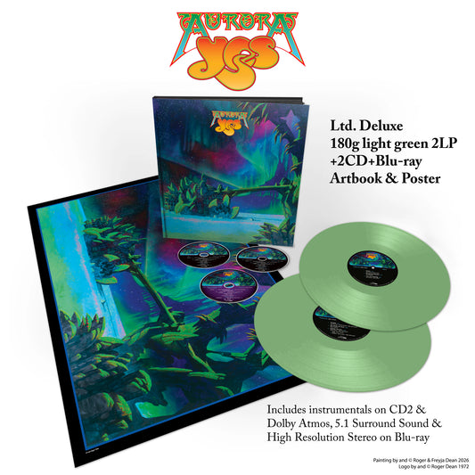 Yes - Aurora - Limited Edition Light Green 2LP+2CD+Blu-ray