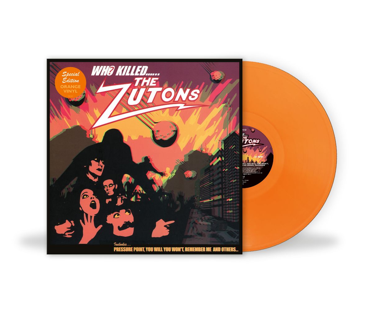 The Zutons - Who Killed...... The Zutons? - Orange Vinyl