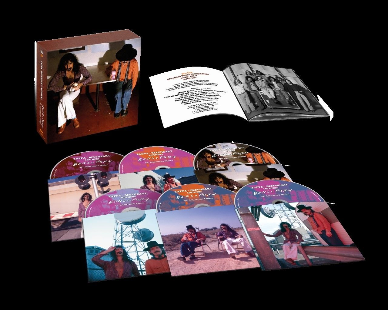 Frank Zappa - Bongo Fury (50th Anniversary) 5CD+Blu-ray