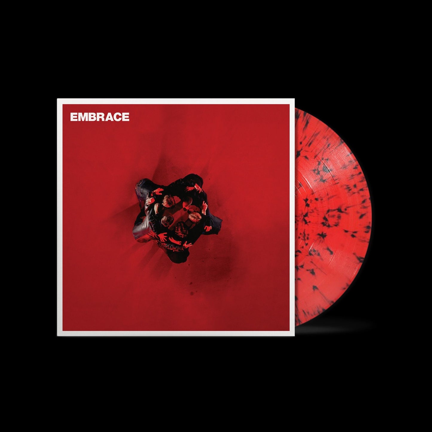 Embrace - Out Of Nothing - National Album Day - Red, Black Splatter Vinyl