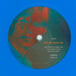 David Bowie - The Shape Of Things To Come Episode 2 (7", Numbered, Unofficial, Blue Vinyl)