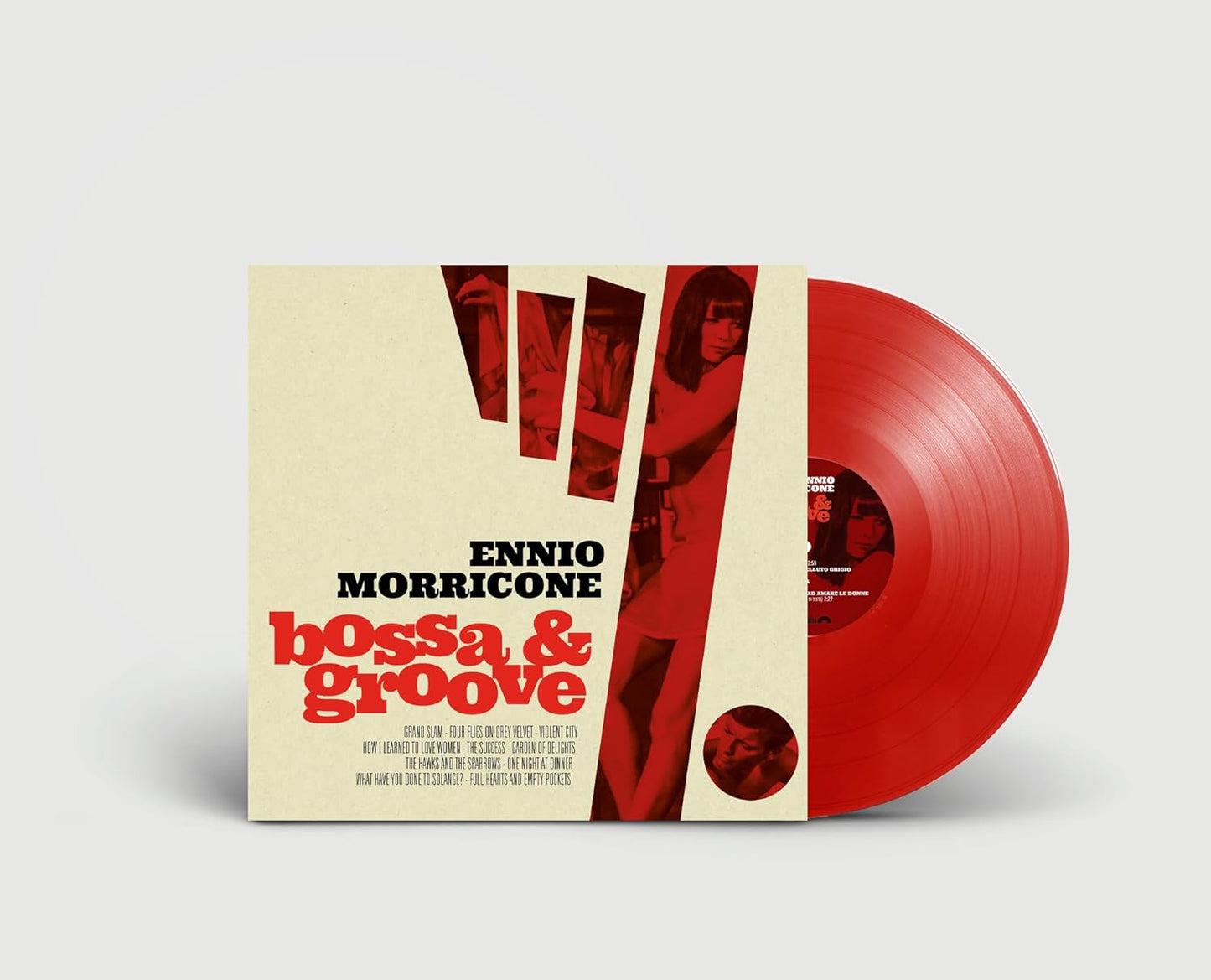 Ennio Morricone - Bossa & Groove - Limited Clear Red Vinyl