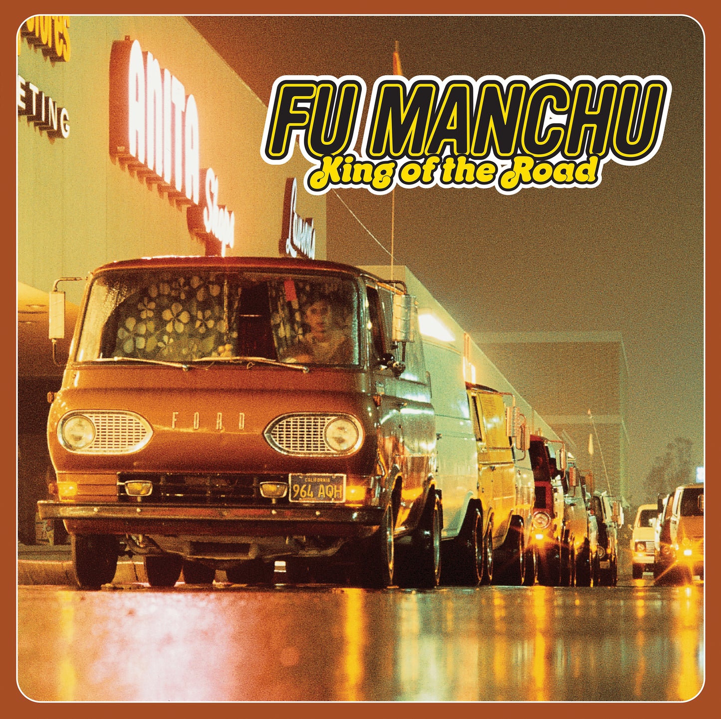 Fu Manchu - King Of The Road - Yellow, Black Splatter Vinyl