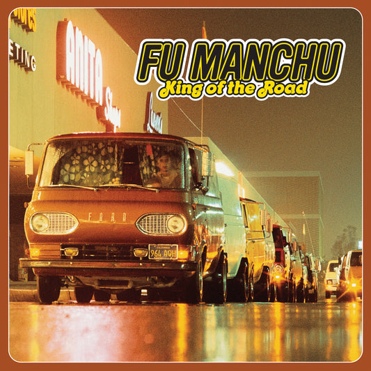 Fu Manchu - King Of The Road - Yellow, Black Splatter Vinyl