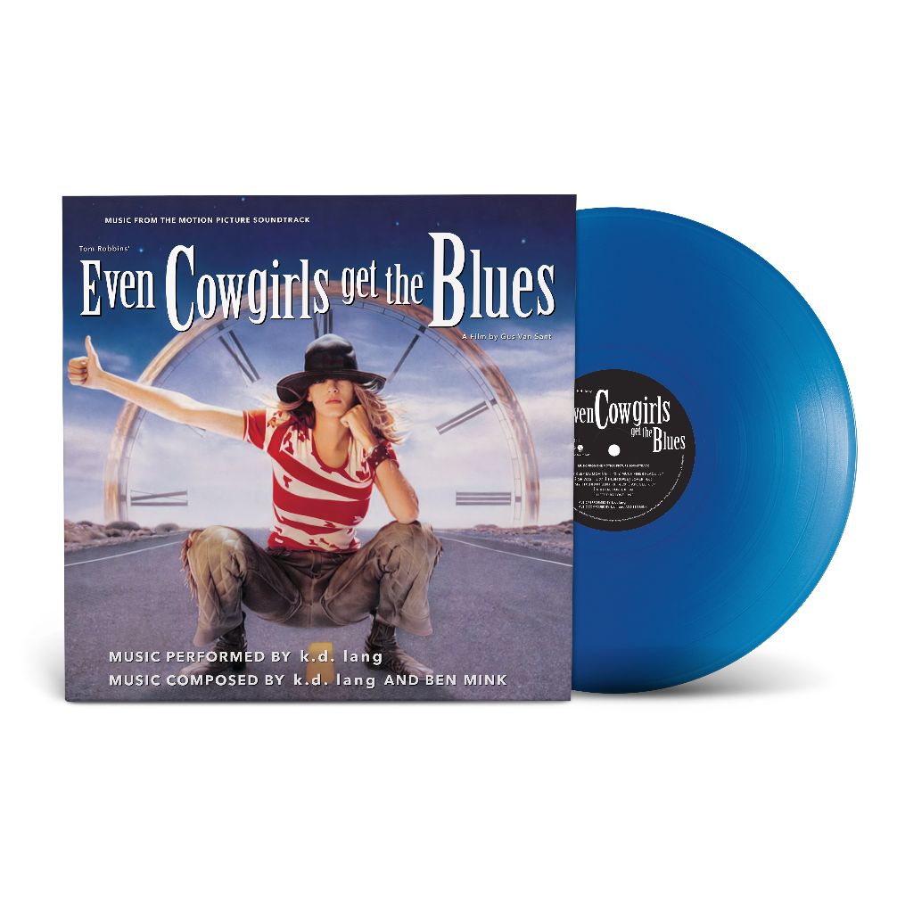 K.D. Lang - Even Cowgirls Get The Blues - Translucent Blue Vinyl