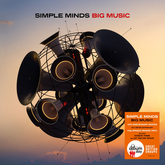 Simple Minds - Big Music - 140g 2LP Opaque Orange Vinyl