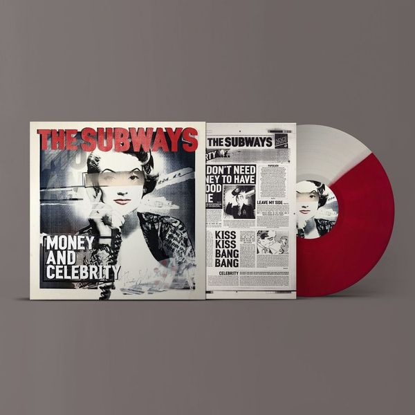 The Subways – Money And Celebrity - Red & White Split Vinyl