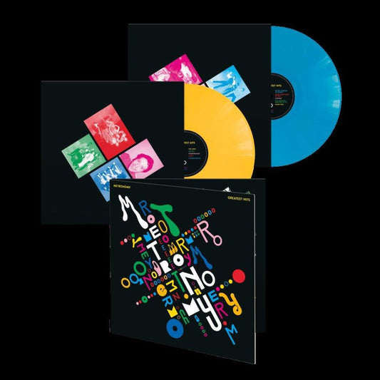 Metronomy - Greatest Hits - Limited Edition 2LP Yellow & Blue Vinyl