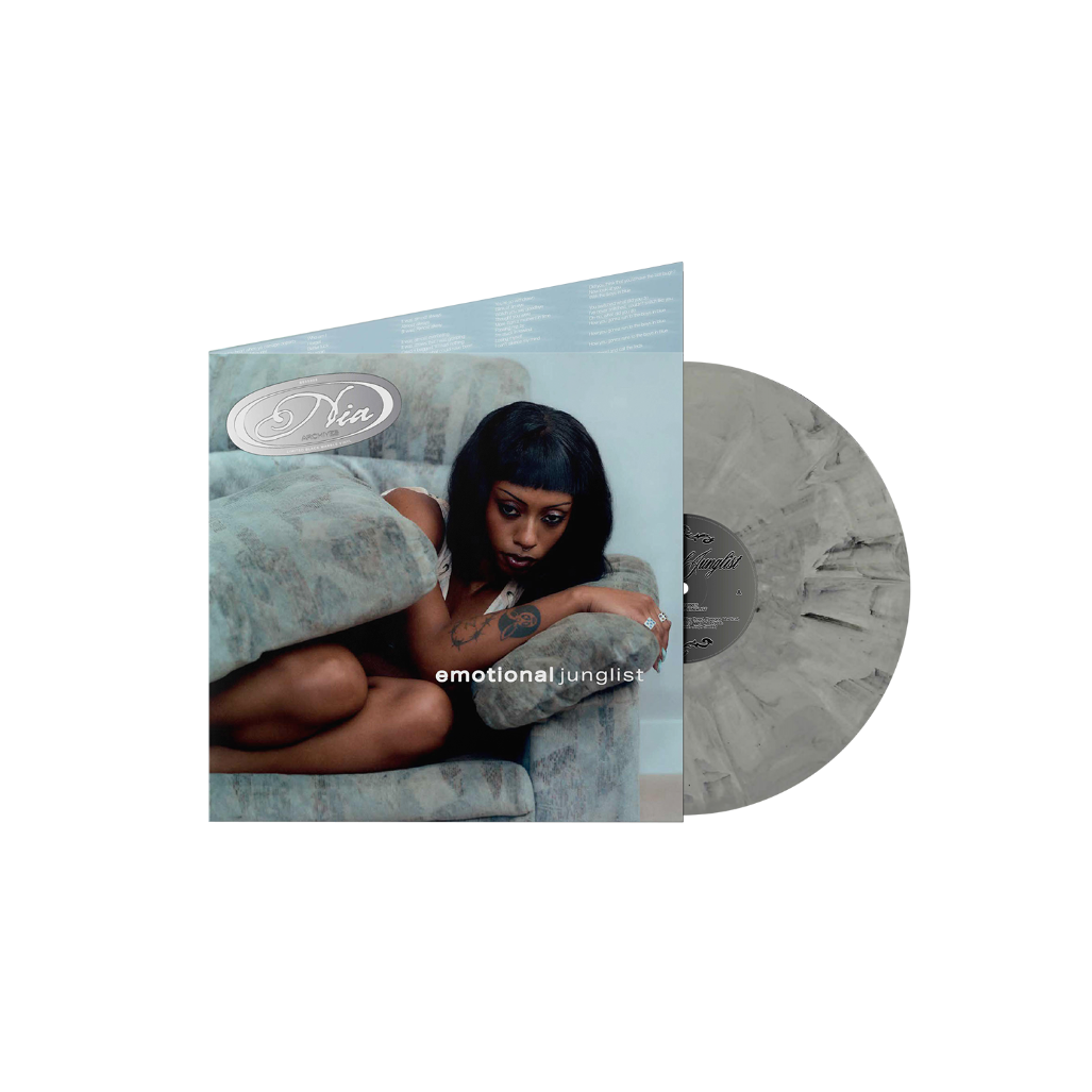 Nia Archives - Emotional Junglist - Black and white Marbled Vinyl