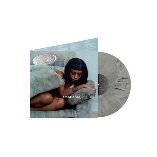 Nia Archives - Emotional Junglist - Black and white Marbled Vinyl
