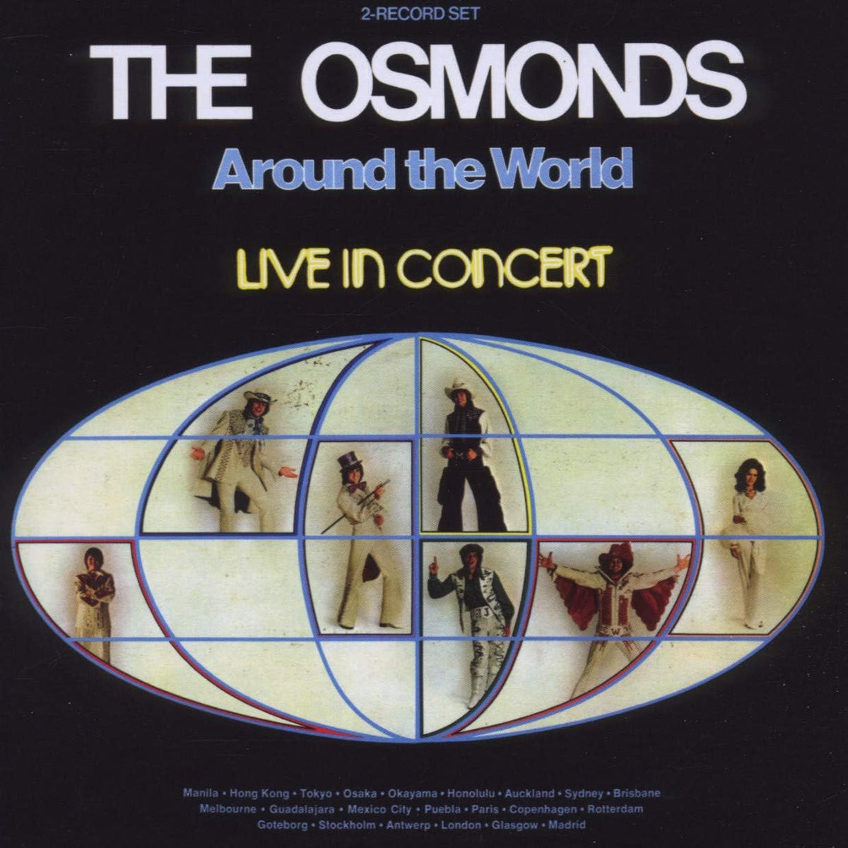 The Osmonds – Around The World - Live In Concert - 2CD