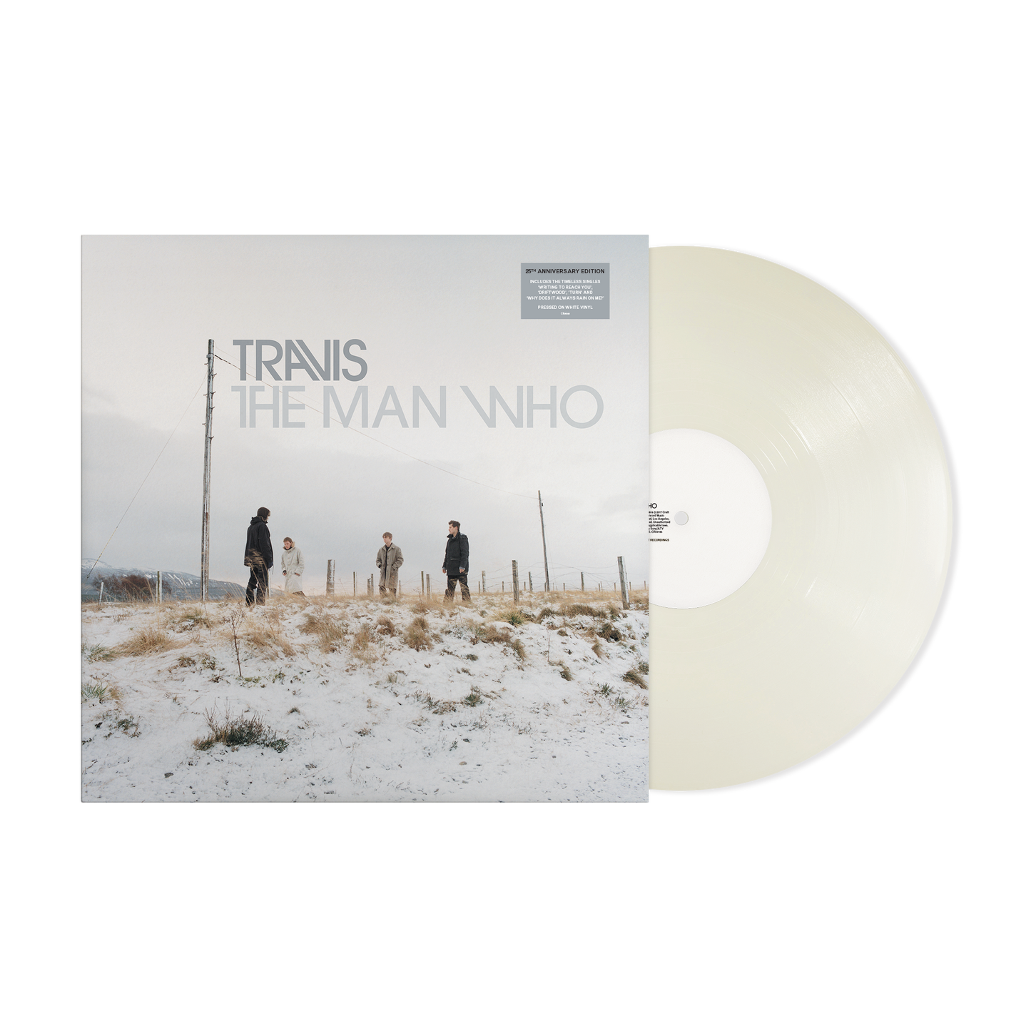 Travis - The Man Who - National Album Day White Vinyl