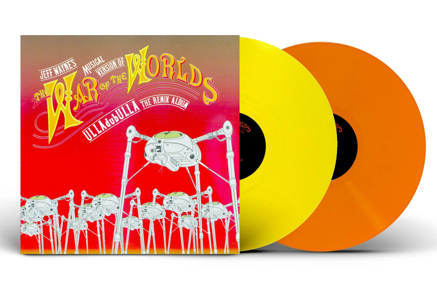 Jeff Wayne - ULLAdubULLA - 2LP Yellow & Orange Vinyl