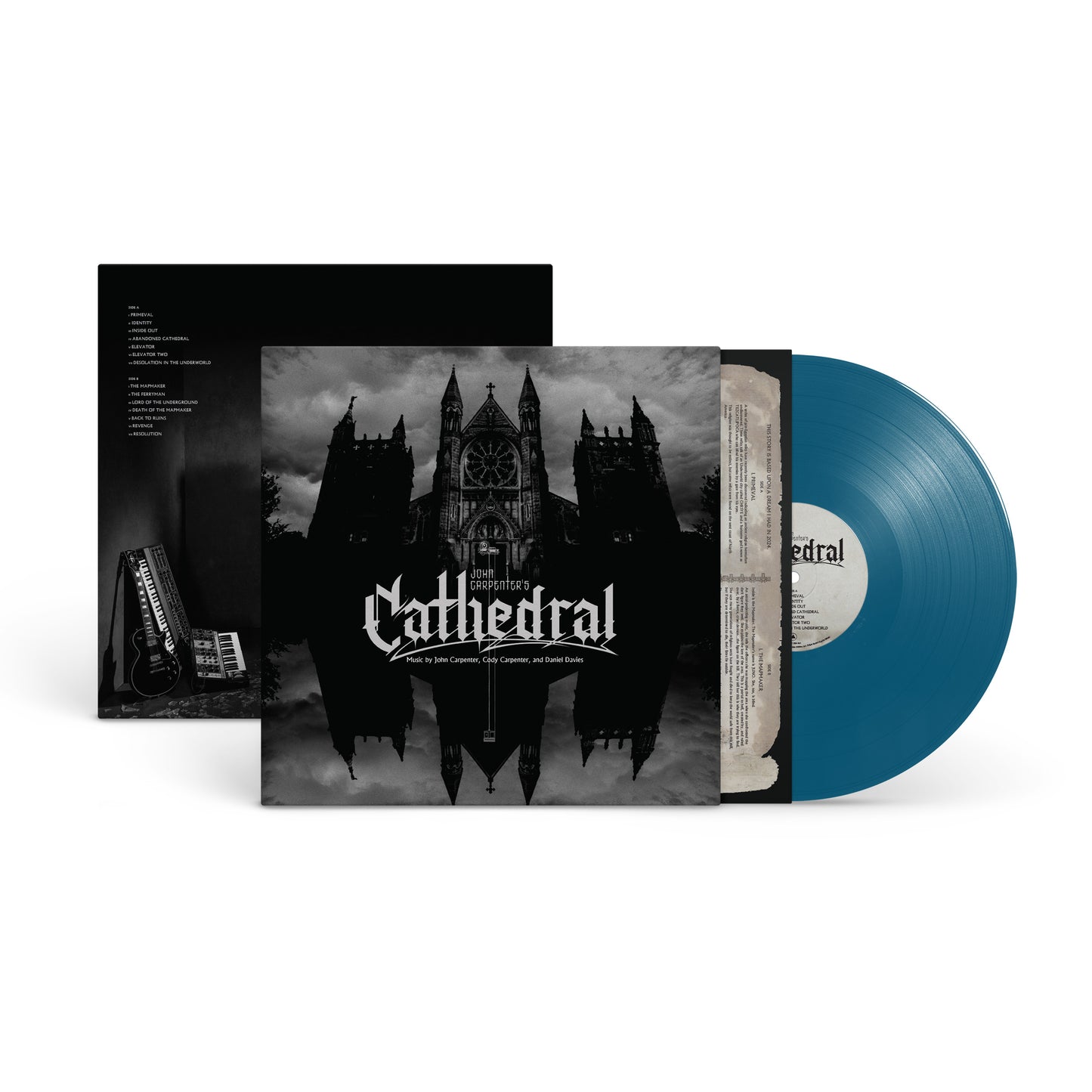 John Carpenter, Cody Carpenter, & Daniel Davies - Cathedral - Blue Vinyl