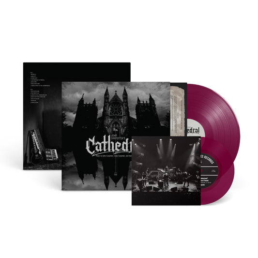 John Carpenter, Cody Carpenter, & Daniel Davies - Cathedral - Amethist Viny + 7" Vinyl