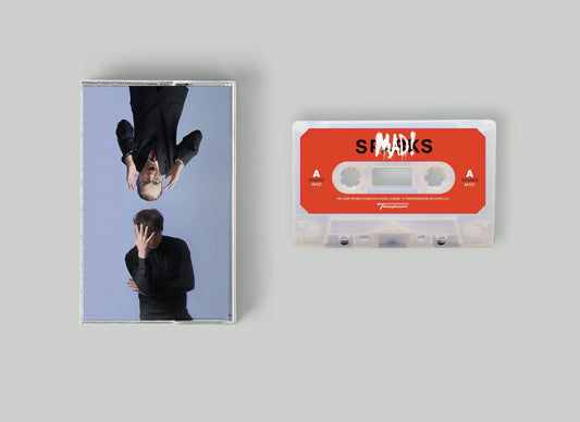 Sparks - MAD! - Recycled Ice White Frosted Cassette
