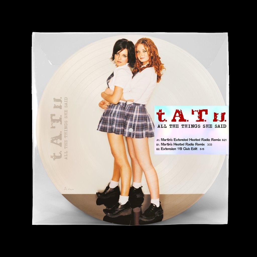 t.A.T.u - All The Things She Said - Limited Edition 12" Picture Disc