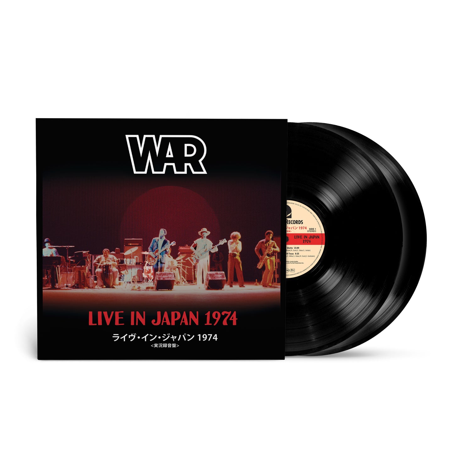 War - Live In Japan 1974 - 2LP Black Vinyl