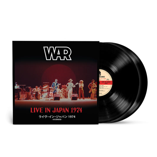 War - Live In Japan 1974 - 2LP Black Vinyl