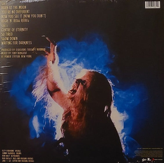 Ozzy Osbourne - Bark At The Moon : 40th Anniversary Blue Vinyl