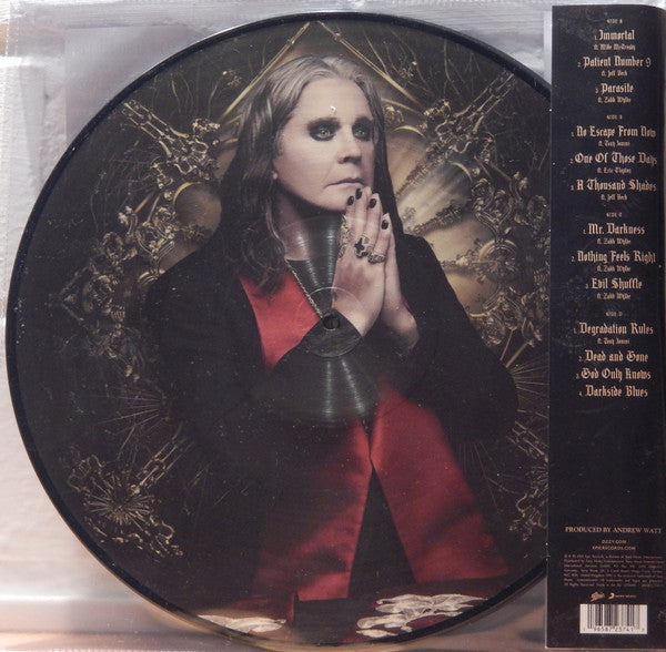 Ozzy Osbourne - Patient Number 9 : Limited 2LP Picture Disc Vinyl