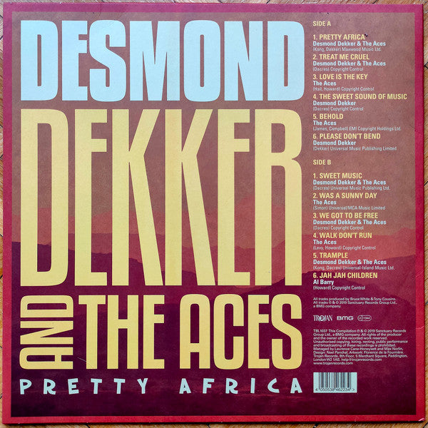 Desmond Dekker And The Aces - Pretty Africa: Limited RSD Gold Translucent Vinyl