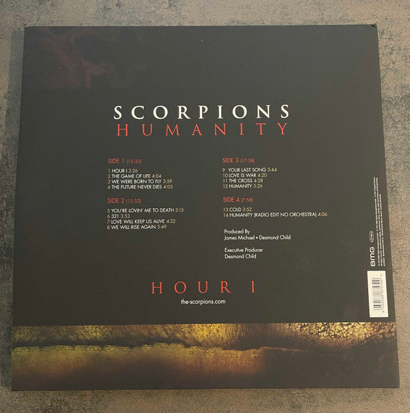 Scorpions - Humanity - Hour I (2xLP, Album, RE, RM, S/Edition, Gol)