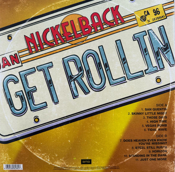 Nickelback - Get Rollin' (LP, Album, Ora)