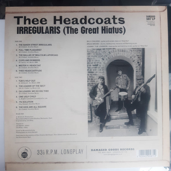 Thee Headcoats - Irregularis (The Great Hiatus) - Vinyl