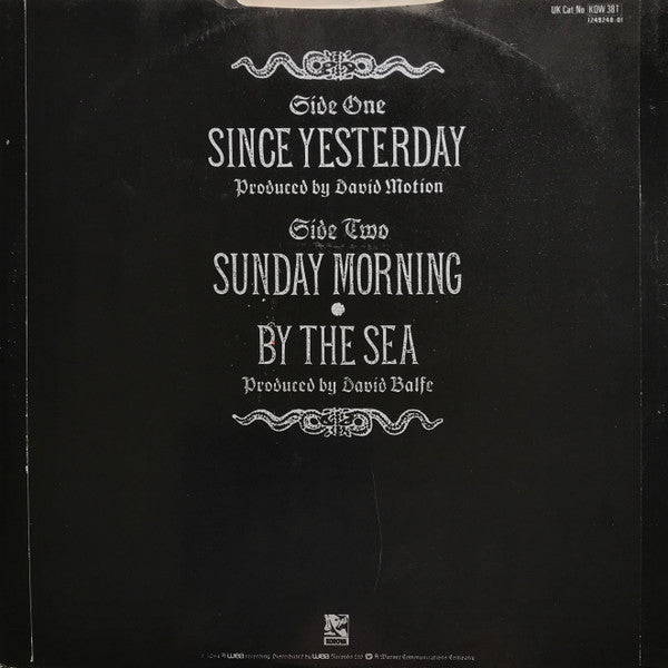 Strawberry Switchblade - Since Yesterday (12", Single, Dam)