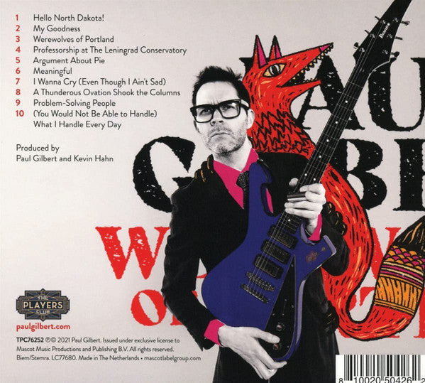 Paul Gilbert - Werewolves Of Portland (CD, Album)