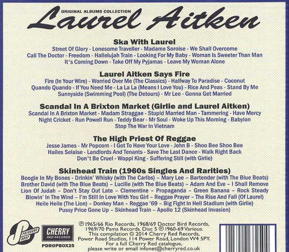 Laurel Aitken - Original Albums Collection (CD, Album, RE + CD, Album, RE + CD, Album, RE + CD)