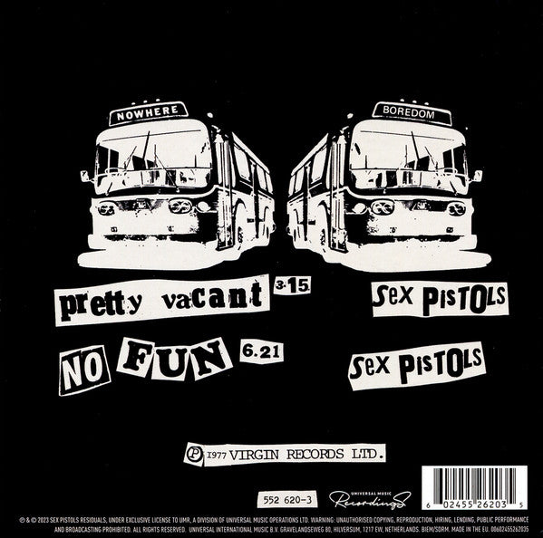 Sex Pistols - Pretty Vacant (7", Single, Ltd, Num, RE, Red)