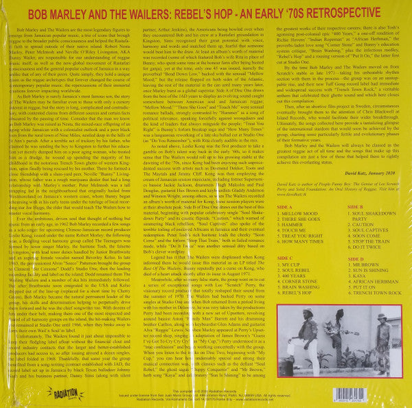 Bob Marley And The Wailers* - Rebel's Hop (An Early 70's Retrospective) (2xLP, Comp)