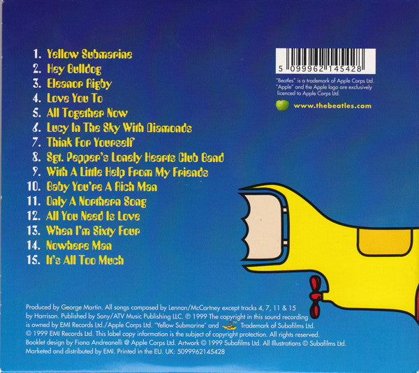 The Beatles - Yellow Submarine Songtrack : CD