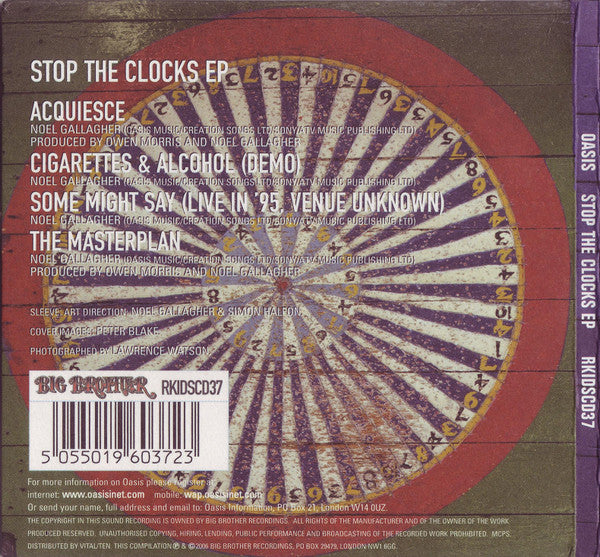 Oasis - Stop The Clocks EP - CD