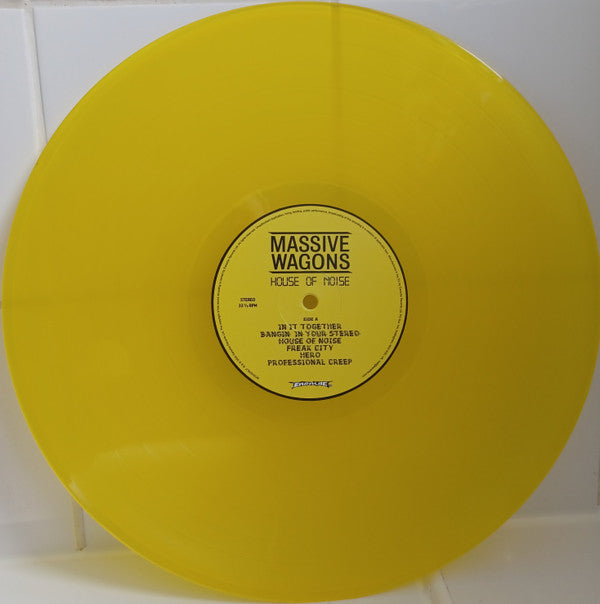 Massive Wagons - House Of Noise: Yellow Vinyl