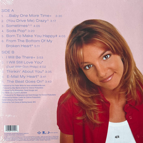 Britney Spears - ...Baby One More Time (LP, Album, Ltd, RE, RP, Pin)