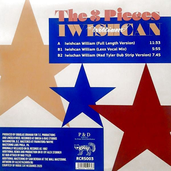 The 3 Pieces* - Iwishcan William (12", Single)