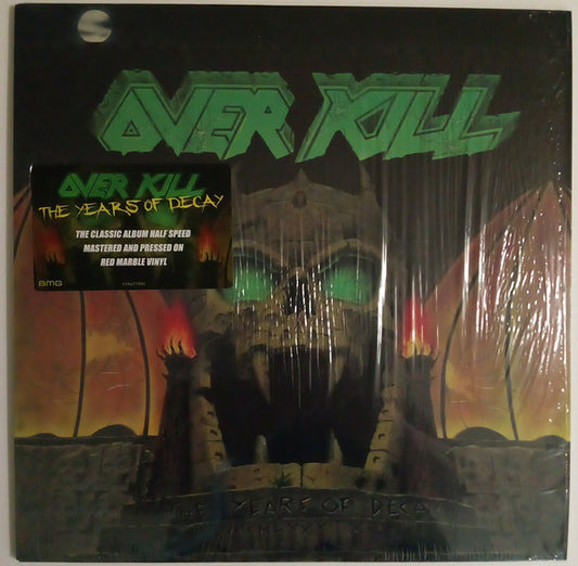 Overkill - The Years Of Decay - Red Marble Vinyl