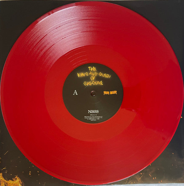 Hot Milk - The King And Queen Of Gasoline (12", EP, Ltd, Red)
