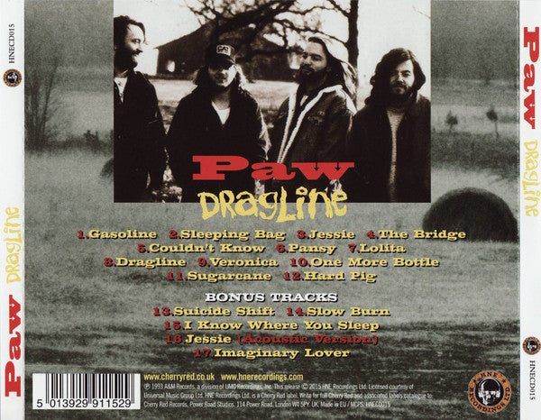 Paw - Dragline (CD, Album, RE, RM)